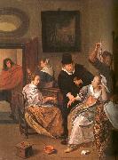 Jan Steen The Doctor's Visit Sweden oil painting reproduction